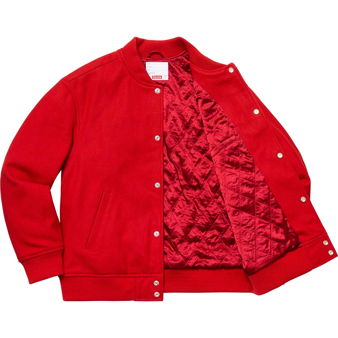 Delta Logo Varsity Jacket view 13